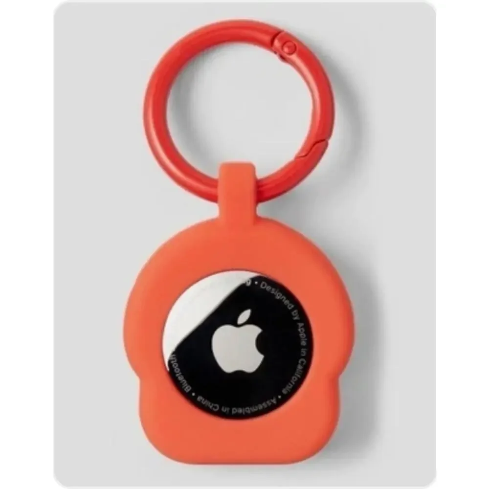 Heyday Apple AirTag Keychain Cute Mushroom Tag Holder Carabiner Clip s30 b1